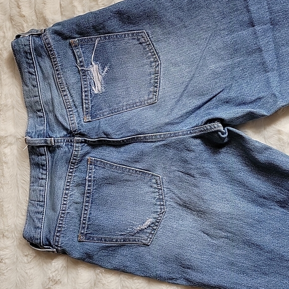 EUC We The Free Free People Distressed High Rise Straight Leg Jean 29 👖 - Picture 10 of 10